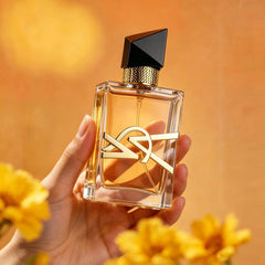 1PC Women Eau de Parfum 30ml Elegant Square Glass Bottle Golden Perfume