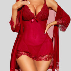Women Lingerie Lace Underwear Briefs Nightdress Lingerie