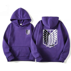 Anime Attack on Titan Men Hoodies Spring Autumn Sweatshirts