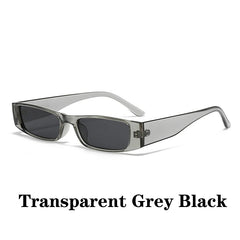 New Vintage Square Sunglasses Women Men Brand Rectangle Sun Glasses