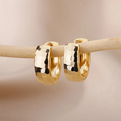 Gold Color Small Hoop Earrings for Women Stainless Steel Silver Earrings