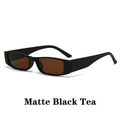 New Vintage Square Sunglasses Women Men Brand Rectangle Sun Glasses