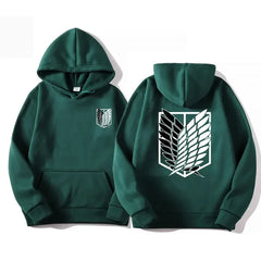 Anime Attack on Titan Men Hoodies Spring Autumn Sweatshirts