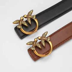 Pinko Women's Luxury Belt Minimalist Fashion Waist Belt Elegant Ladies