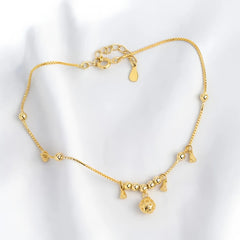 Silver Color Mosubi Zircon Anklet For Women Girl Simplicity Jewelry