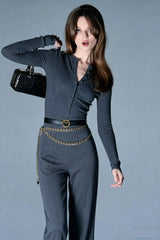 Pinko Women's Luxury Belt Minimalist Fashion Waist Belt Elegant Ladies