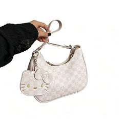 Women Y2K Cute Underarm Shoulder Bag Fashion Daily Handbag Purse