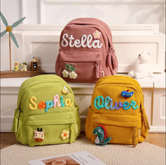 Custom Kids Backpack With Name, Personalized Backpacks Gift