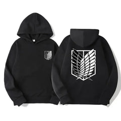 Anime Attack on Titan Men Hoodies Spring Autumn Sweatshirts