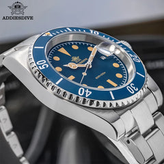 ADDIESDIVE 41mm Men's Watch Diving Ceramic Bezel Luminous AD2054