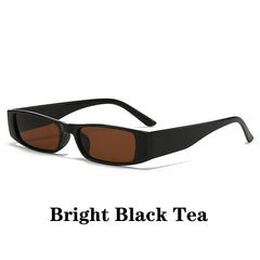 New Vintage Square Sunglasses Women Men Brand Rectangle Sun Glasses