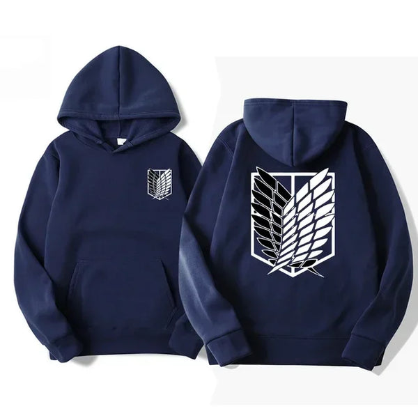 Anime Attack on Titan Men Hoodies Spring Autumn Sweatshirts
