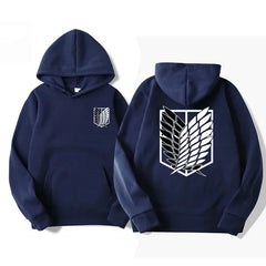 Anime Attack on Titan Men Hoodies Spring Autumn Sweatshirts