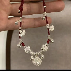Silver Color Mosubi Zircon Anklet For Women Girl Simplicity Jewelry