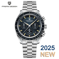 PAGANI DESIGN New Retro Red Watch Luxury Quartz Watches For Men