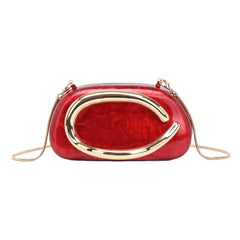Fashion Women's Handbag Bride Metal Gold Women Luxury Evening Bag