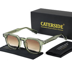 Fashion Men Sunglasses Small Frame Square Personalized Sun Glasses
