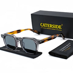 Fashion Men Sunglasses Small Frame Square Personalized Sun Glasses