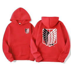 Anime Attack on Titan Men Hoodies Spring Autumn Sweatshirts