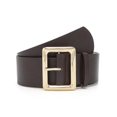 New Vintage Large Buckle Fashionable Women's Wide Dress Women's Belt