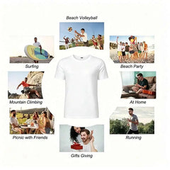 Unisex Trendy Fourth Of July USA Patriotic Print Short Sleeve T Shirt