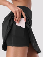 Pioneer Camp Women's 18" High Waisted Tennis Skort Golf Skirt