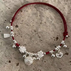 Silver Color Mosubi Zircon Anklet For Women Girl Simplicity Jewelry