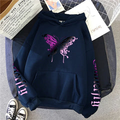 Women's Sweatshirt Printed Y2K Hoody Casual Fashion Hoodies