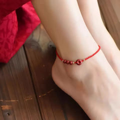 Silver Color Mosubi Zircon Anklet For Women Girl Simplicity Jewelry