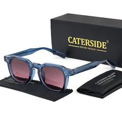 Fashion Men Sunglasses Small Frame Square Personalized Sun Glasses