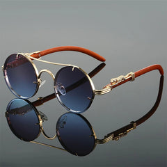 New Vintage Round Sunglasses Women Men pc Frame Sun Glasses