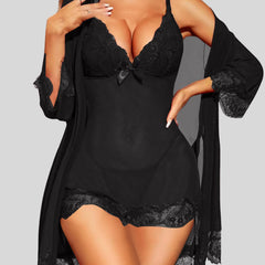Women Lingerie Lace Underwear Briefs Nightdress Lingerie