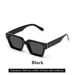 Ruiao Retro Black Millionaire Shades Luxury Sunglasses Man Women