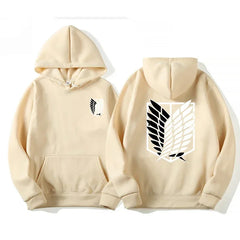 Anime Attack on Titan Men Hoodies Spring Autumn Sweatshirts