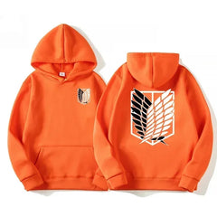Anime Attack on Titan Men Hoodies Spring Autumn Sweatshirts