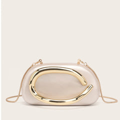 Fashion Women's Handbag Bride Metal Gold Women Luxury Evening Bag
