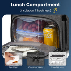 Lunch Backpack Insulated Cooler Picnic Bag Multifunctional Travel Bag