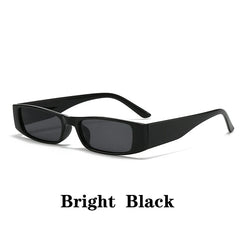 New Vintage Square Sunglasses Women Men Brand Rectangle Sun Glasses