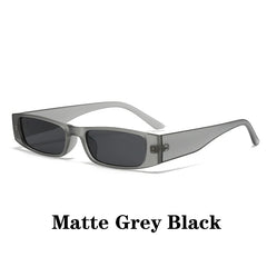 New Vintage Square Sunglasses Women Men Brand Rectangle Sun Glasses