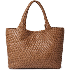 Large Woven Tote Bag for Women Underarm Shoulder Bag Weave