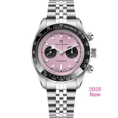 PAGANI DESIGN Men Watches New Pink  Fashion Luxury Watch For Men