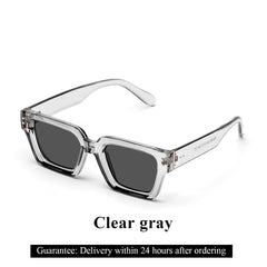 Ruiao Retro Black Millionaire Shades Luxury Sunglasses Man Women