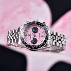 PAGANI DESIGN Men Watches New Pink  Fashion Luxury Watch For Men