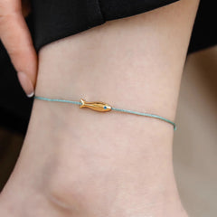 Silver Color Mosubi Zircon Anklet For Women Girl Simplicity Jewelry
