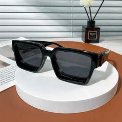 Ruiao Retro Black Millionaire Shades Luxury Sunglasses Man Women