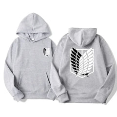 Anime Attack on Titan Men Hoodies Spring Autumn Sweatshirts