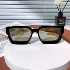 Ruiao Retro Black Millionaire Shades Luxury Sunglasses Man Women