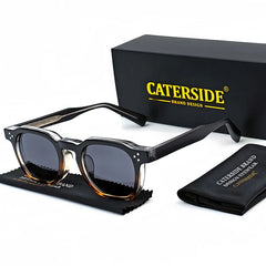 Fashion Men Sunglasses Small Frame Square Personalized Sun Glasses