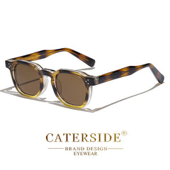 Fashion Men Sunglasses Small Frame Square Personalized Sun Glasses