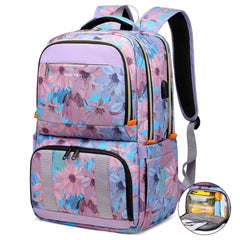 Lunch Backpack Insulated Cooler Picnic Bag Multifunctional Travel Bag